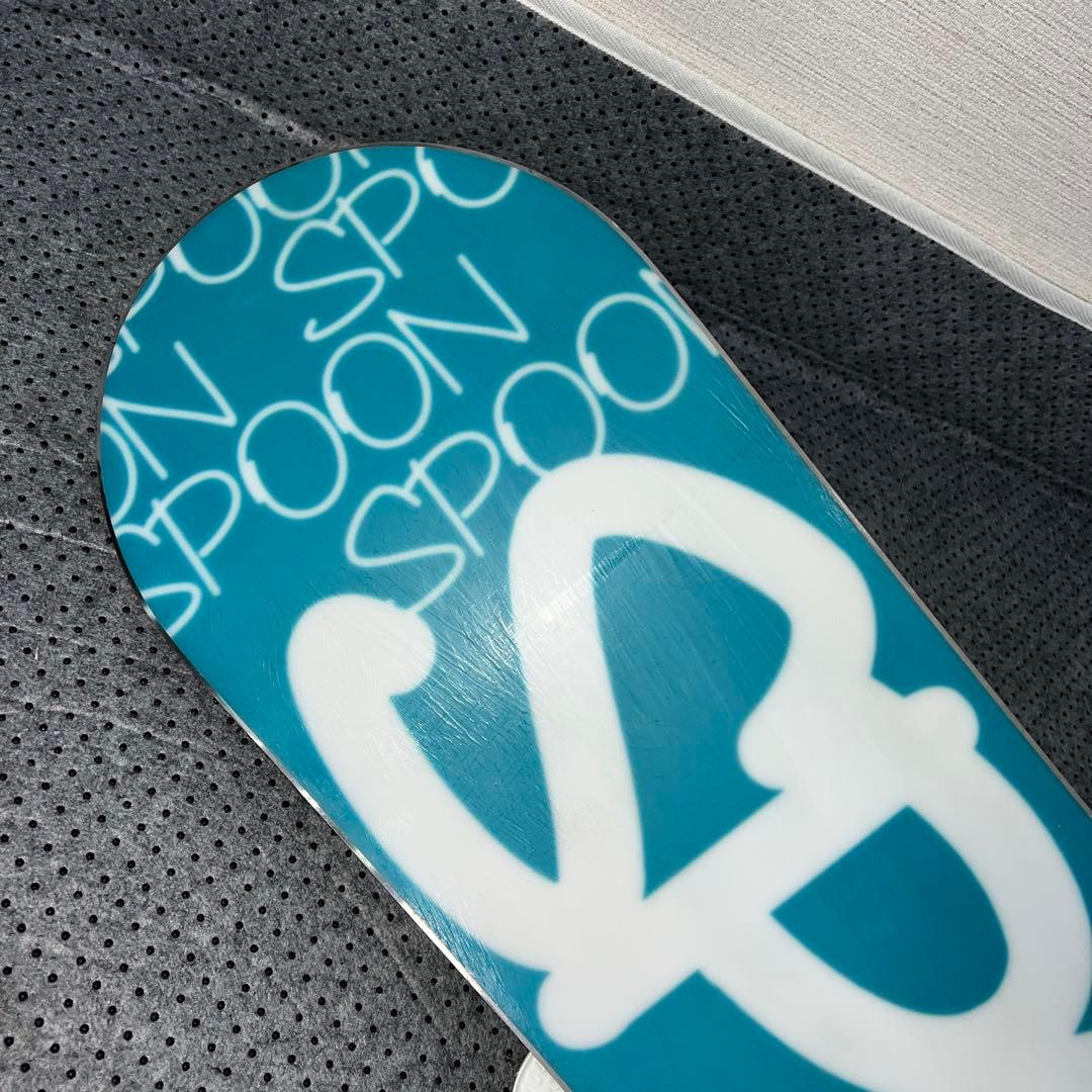 数回使用 キッズスノーボード 120cm SPOON×バイン×ダイヤルブーツ