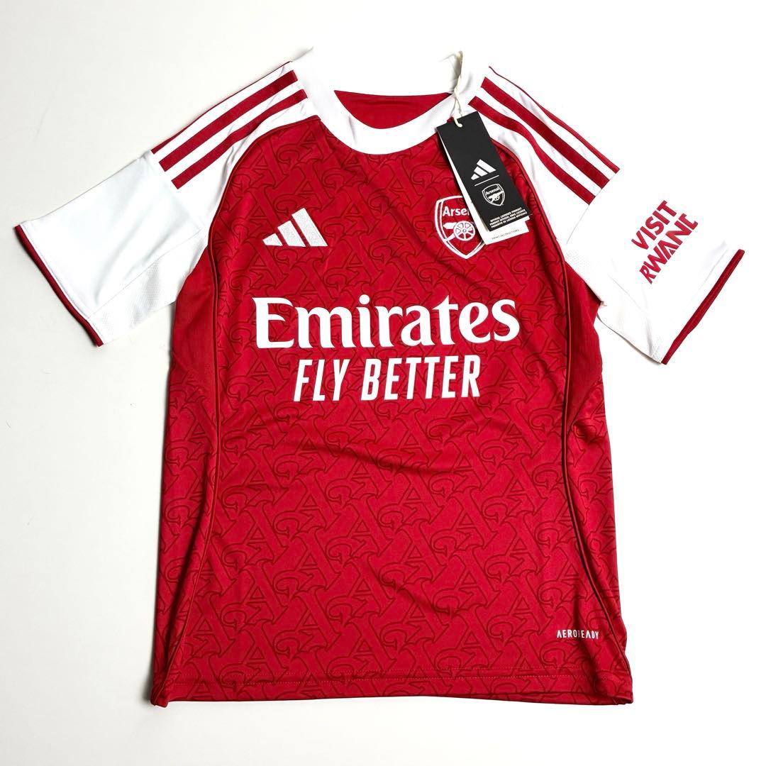【新品未使用】アディダス/2025-2026アーセナルホームユニフォーム/140