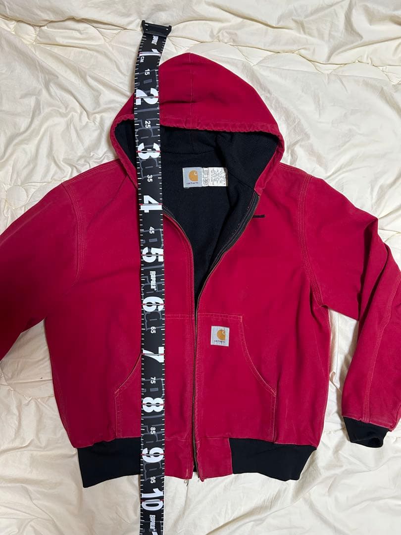 【太陽様限定商品】Carharttアクティブジャケット USA製レッドUSA刻印
