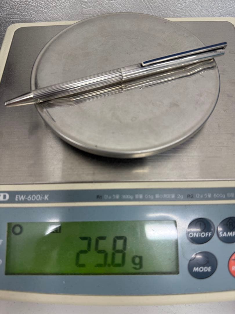 希少 ◆ダンヒル 銀無垢製SV925 ボールペン 重さ25.8g