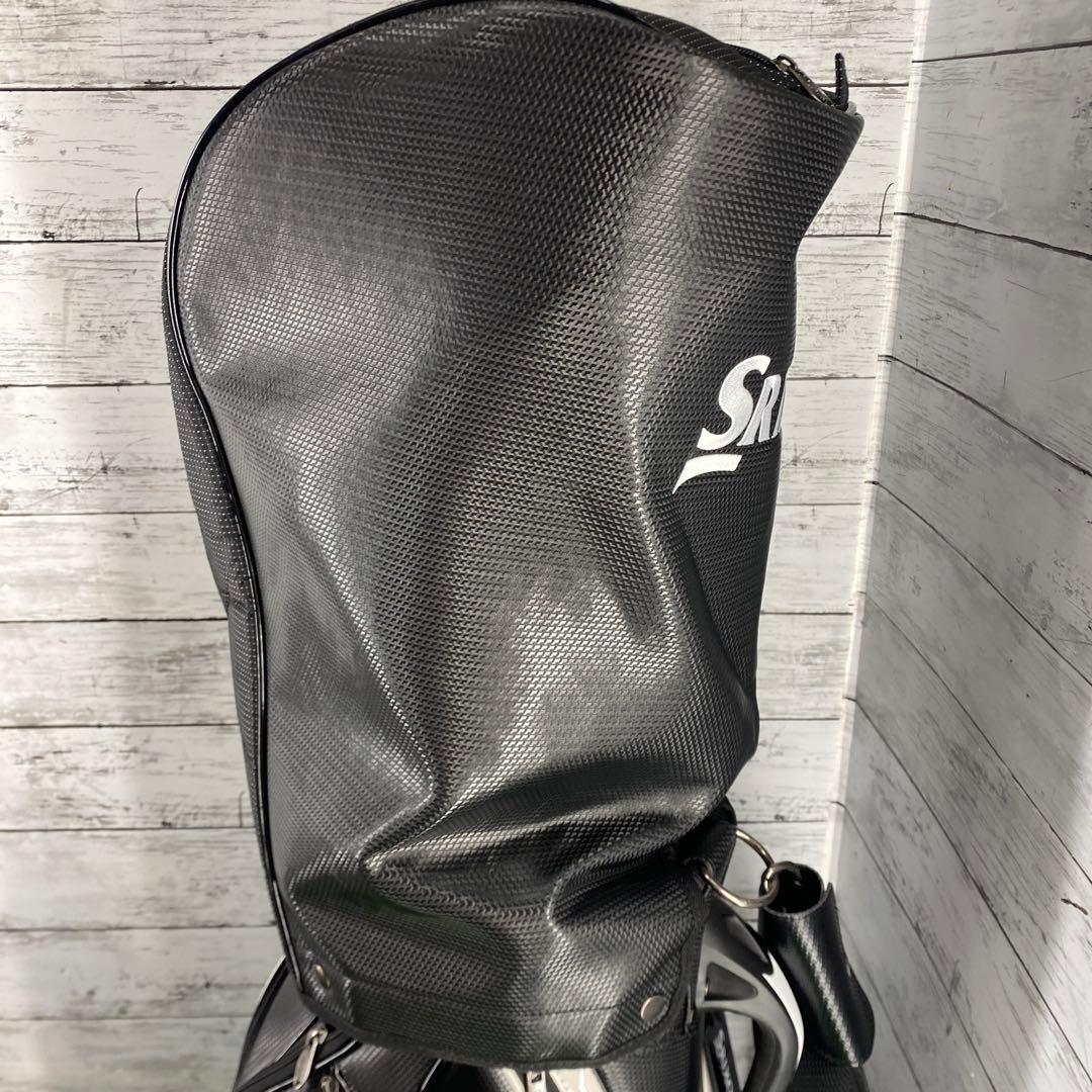 キャディバッグ　スリクソン　ブラック