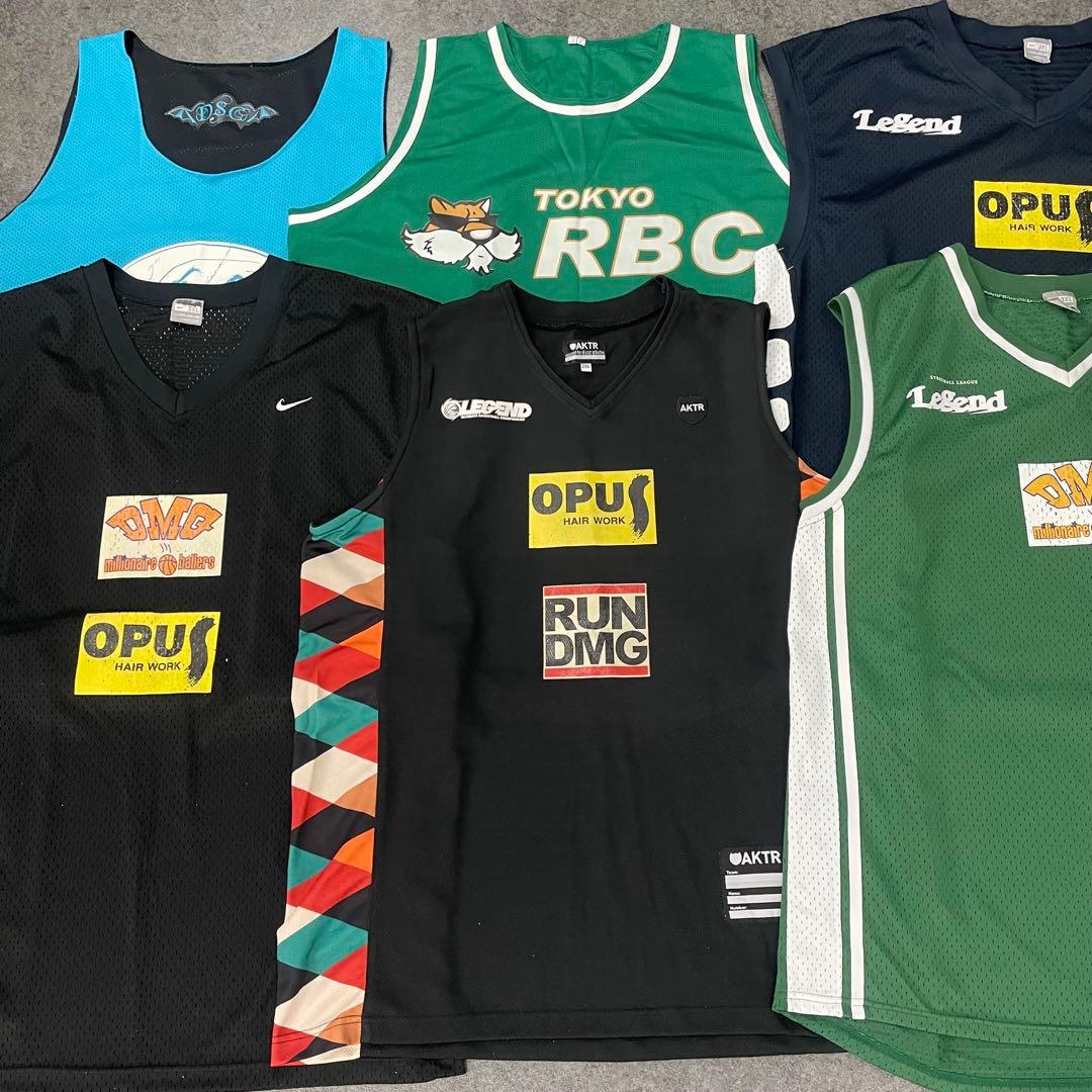 希少 レア 8点セット Legend AKTR ストリートバスケ ユニフォーム