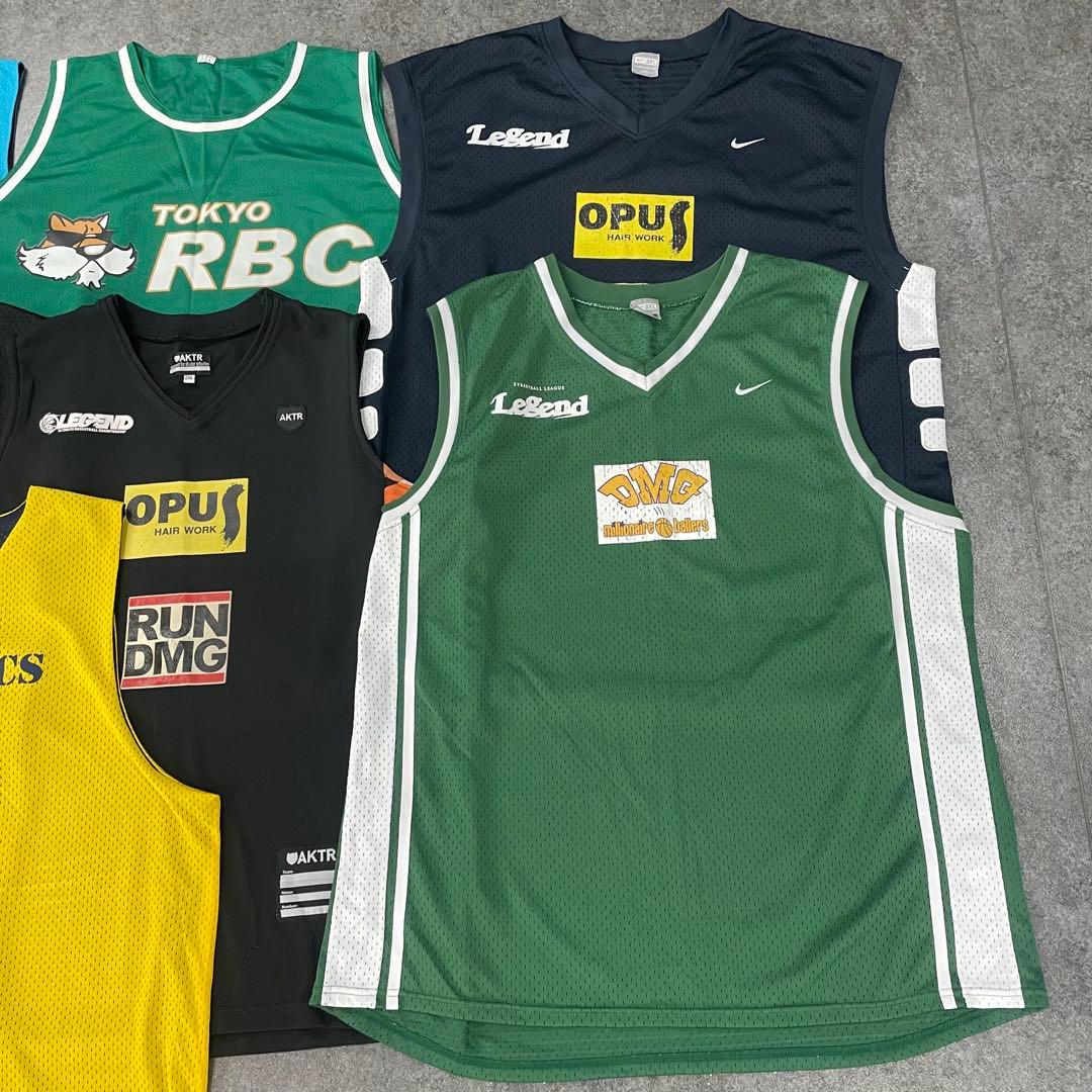 希少 レア 8点セット Legend AKTR ストリートバスケ ユニフォーム