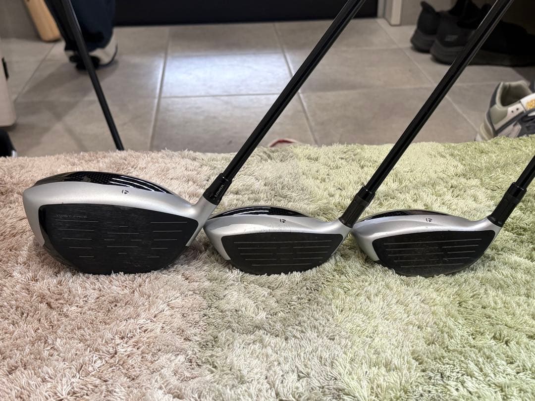 テーラーメイド　M4ドライバー、3番、5番セット