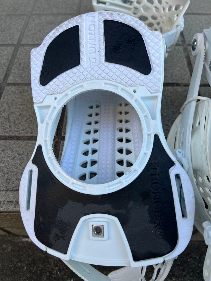 UNION ホワイト スノーボード ビンディング