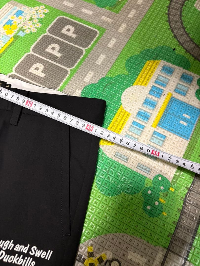 rough and swell ブラックパンツ M