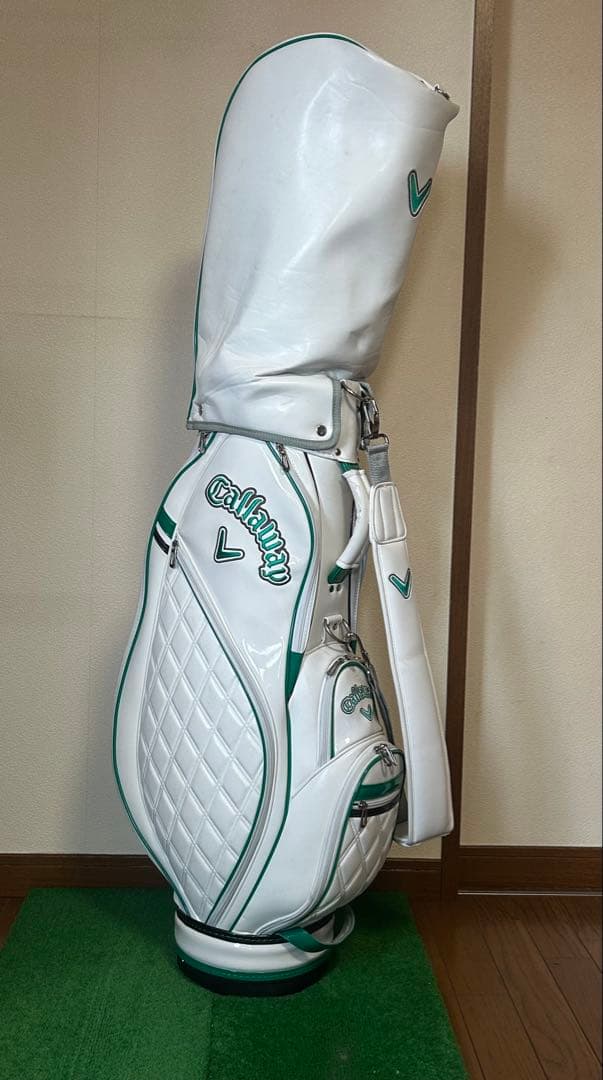 Callaway ゴルフバッグ・キャディバッグ ホワイト×緑