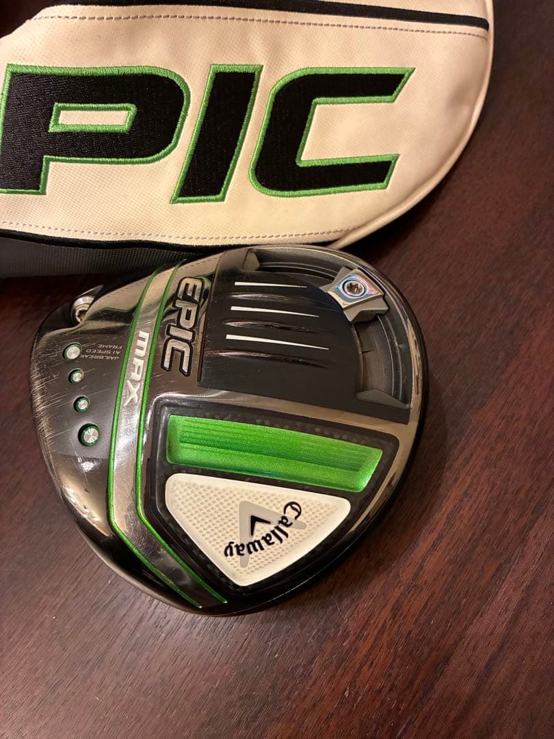 EPIC MAX ドライバー 10.5° ヘッドのみ　ヘッドカバー付き