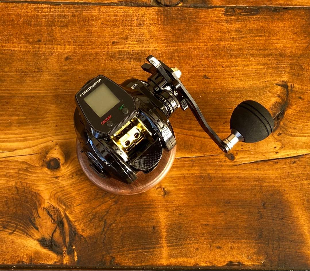 デジタルカウンター付きベイトリール　タイラバ　船釣り　右巻き　ジギング　タチウオ