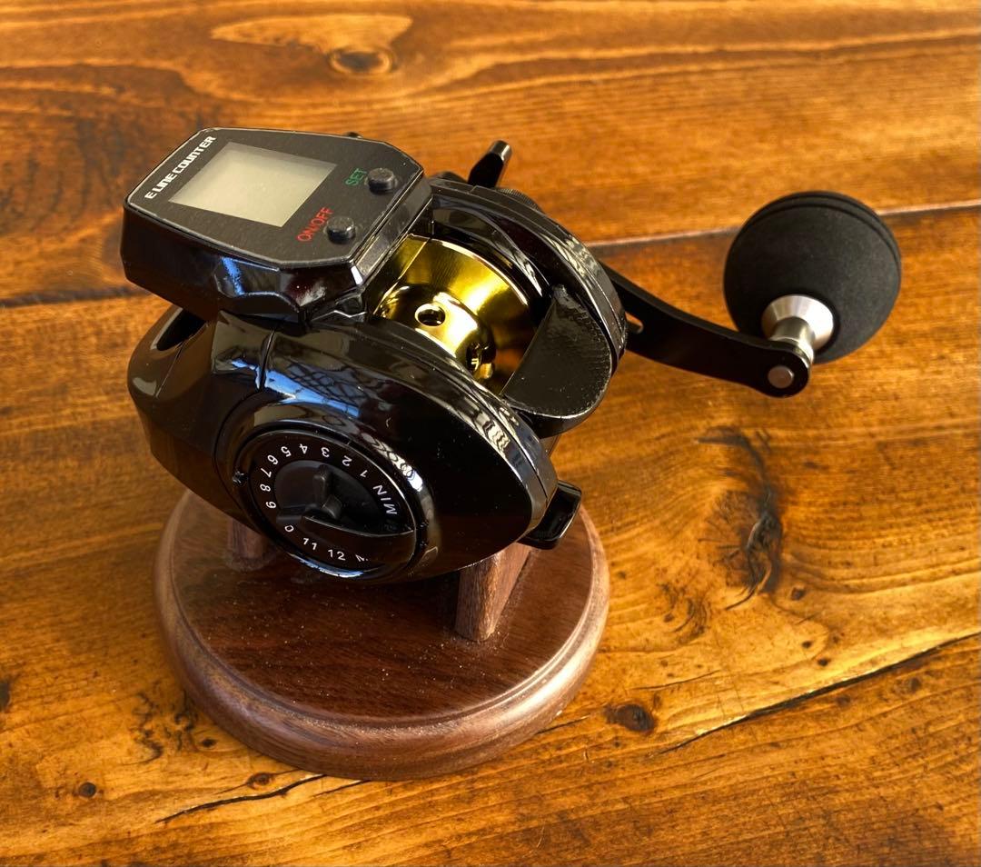 デジタルカウンター付きベイトリール　タイラバ　船釣り　右巻き　ジギング　タチウオ