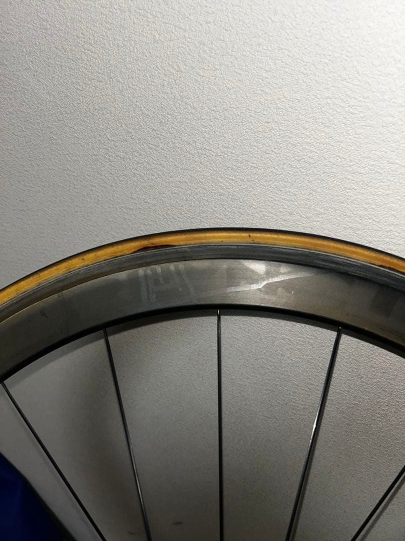 超軽量　Reynolds 手組みホイール　46mm　チューブラー