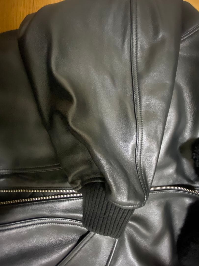 MAISON SPECIAL「シープレザームートンG-1フライトジャケット」