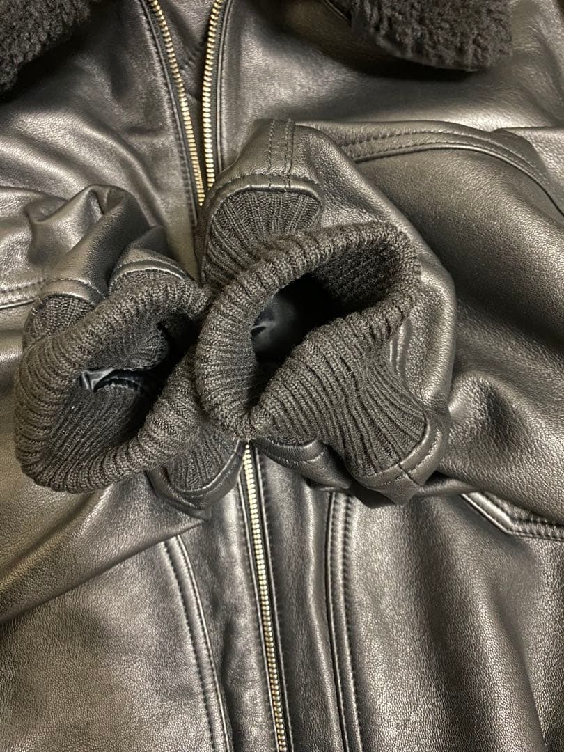 MAISON SPECIAL「シープレザームートンG-1フライトジャケット」