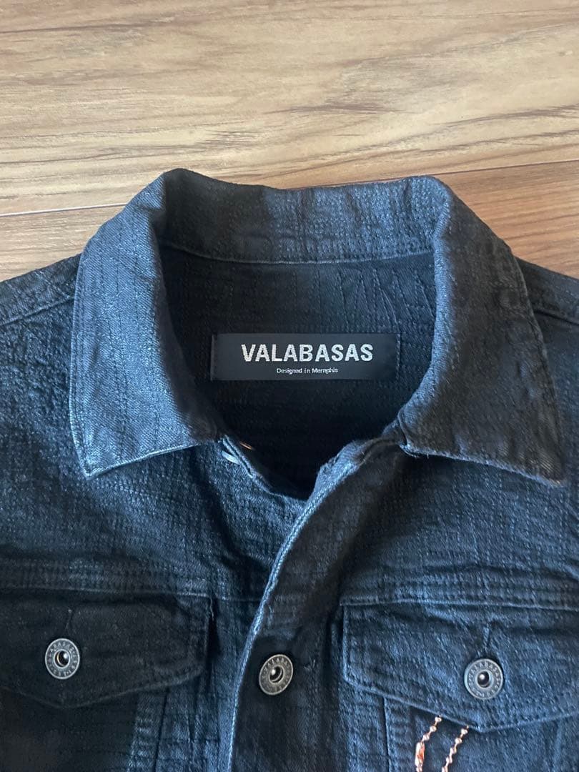 【XXX】VALABASAS ブラック デニムジャケット