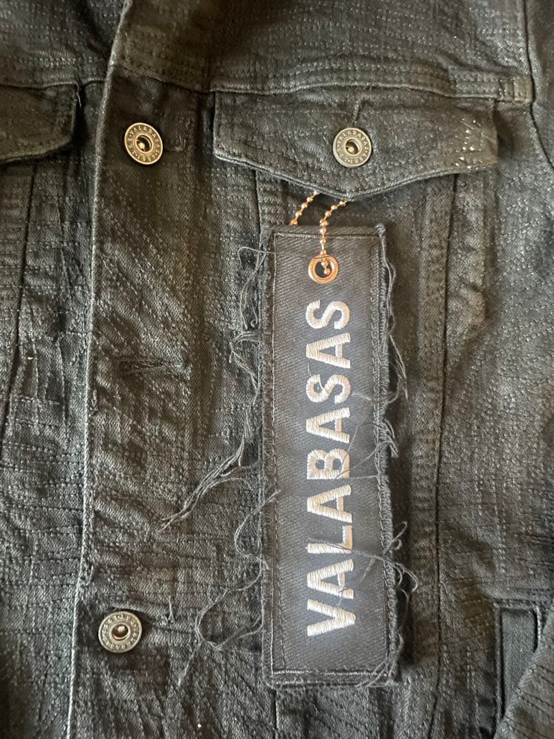 【XXX】VALABASAS ブラック デニムジャケット