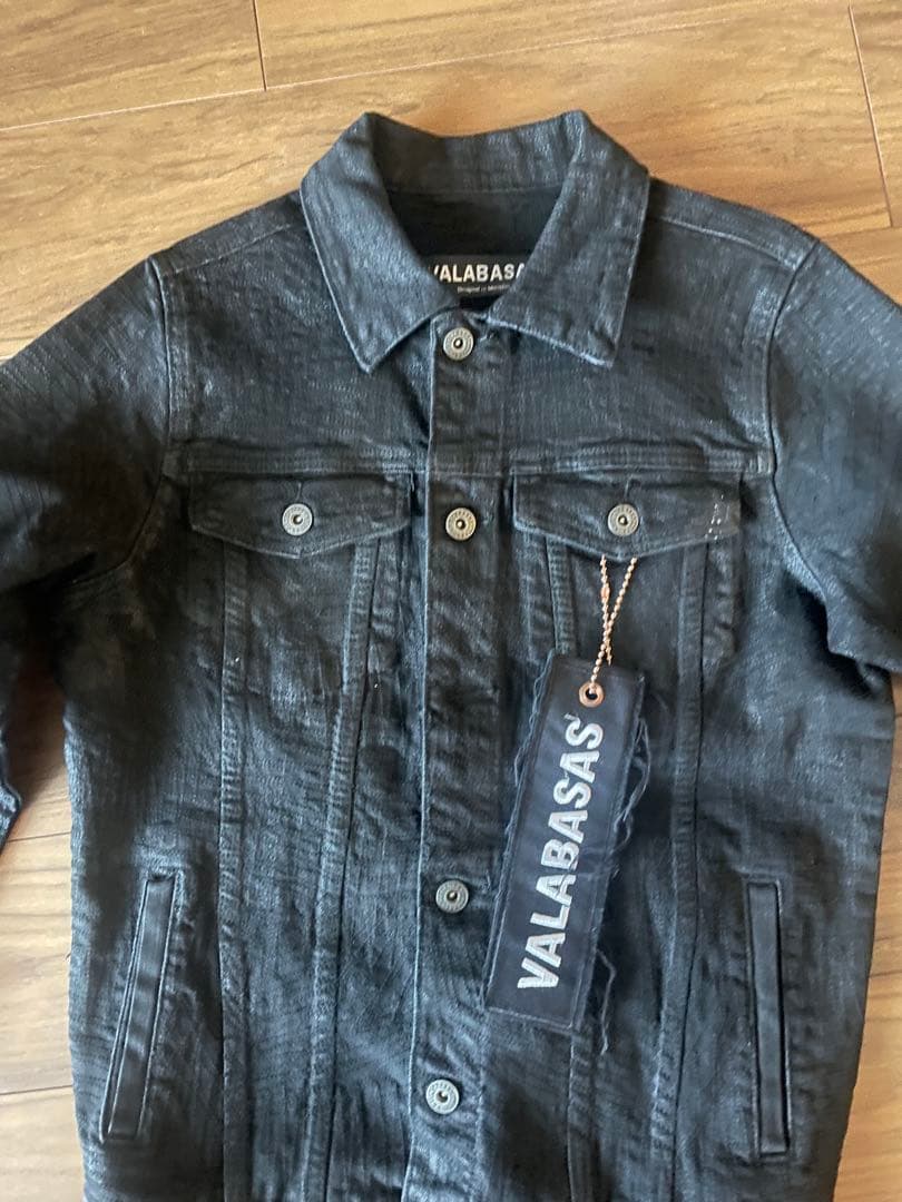 【XXX】VALABASAS ブラック デニムジャケット
