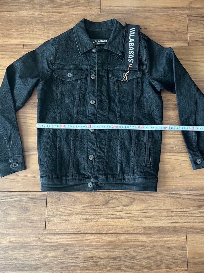 【XXX】VALABASAS ブラック デニムジャケット