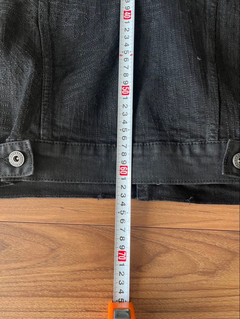 【XXX】VALABASAS ブラック デニムジャケット