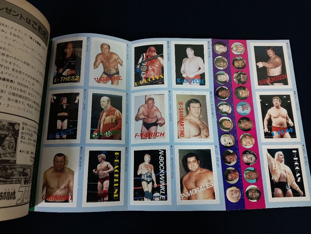 古本 プロレスリング USA ザ・ベスト ベースボールマガジン社 1982年