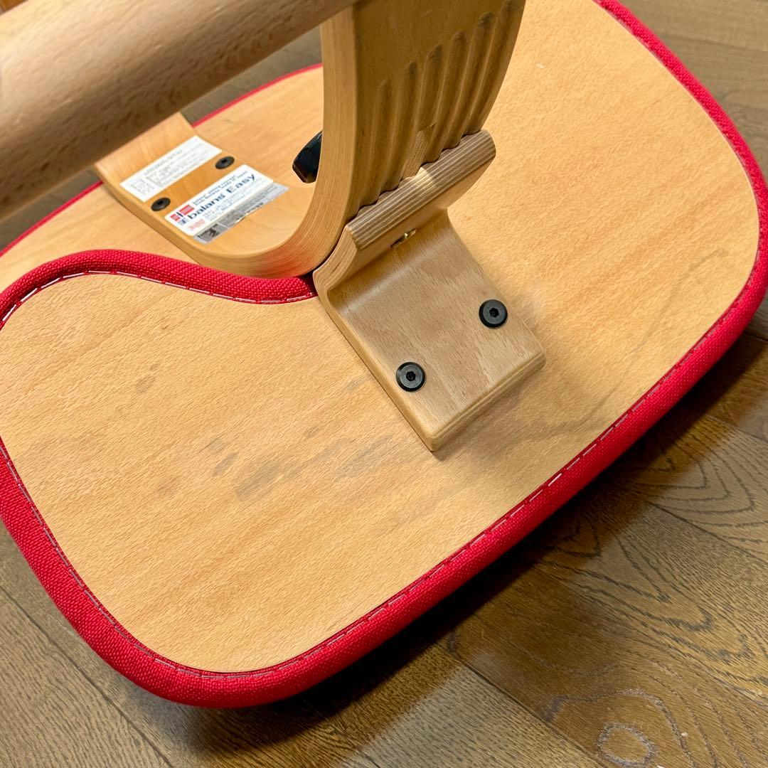 【美品】サカモトハウス バランスイージー 赤 カバー付