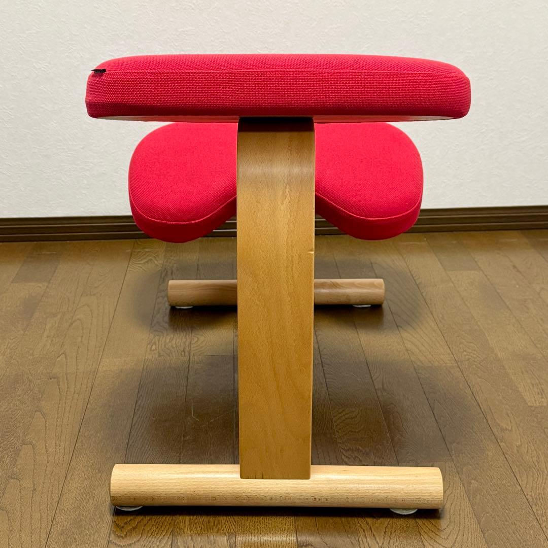 【美品】サカモトハウス バランスイージー 赤 カバー付