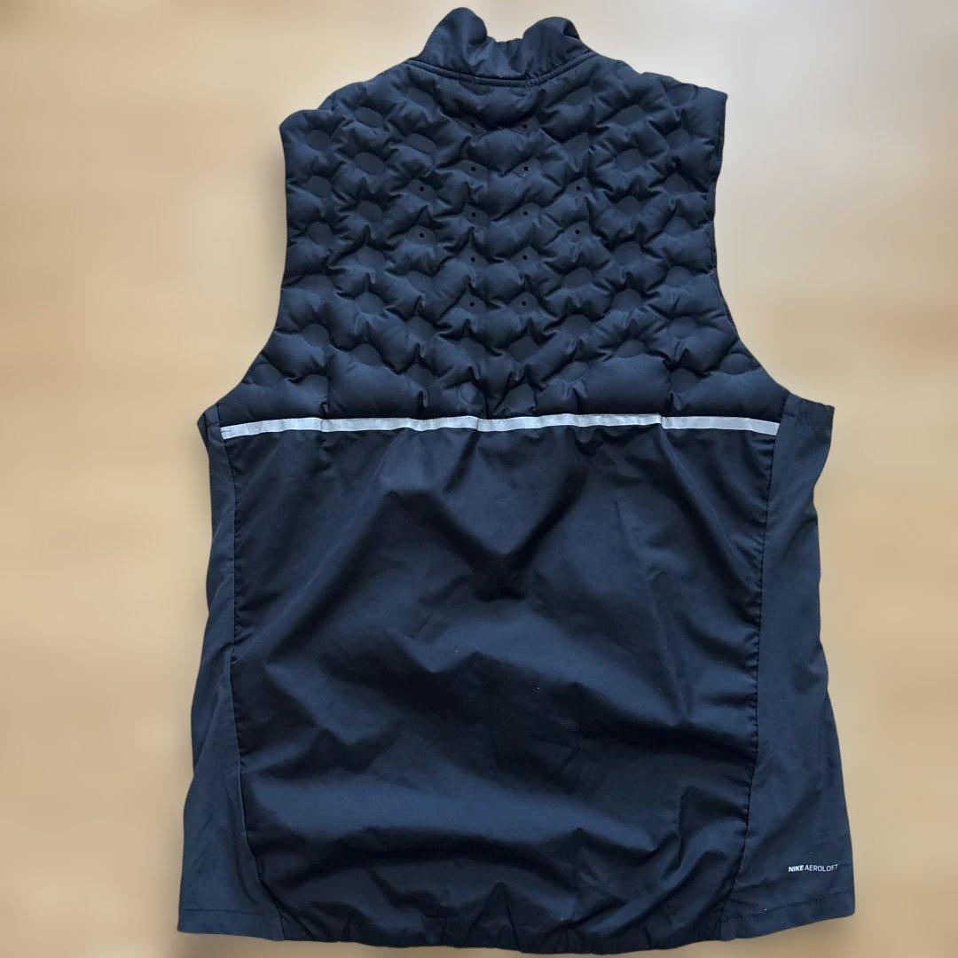 Nike ナイキ　エアロスイフト　ダウンベスト　ブラック