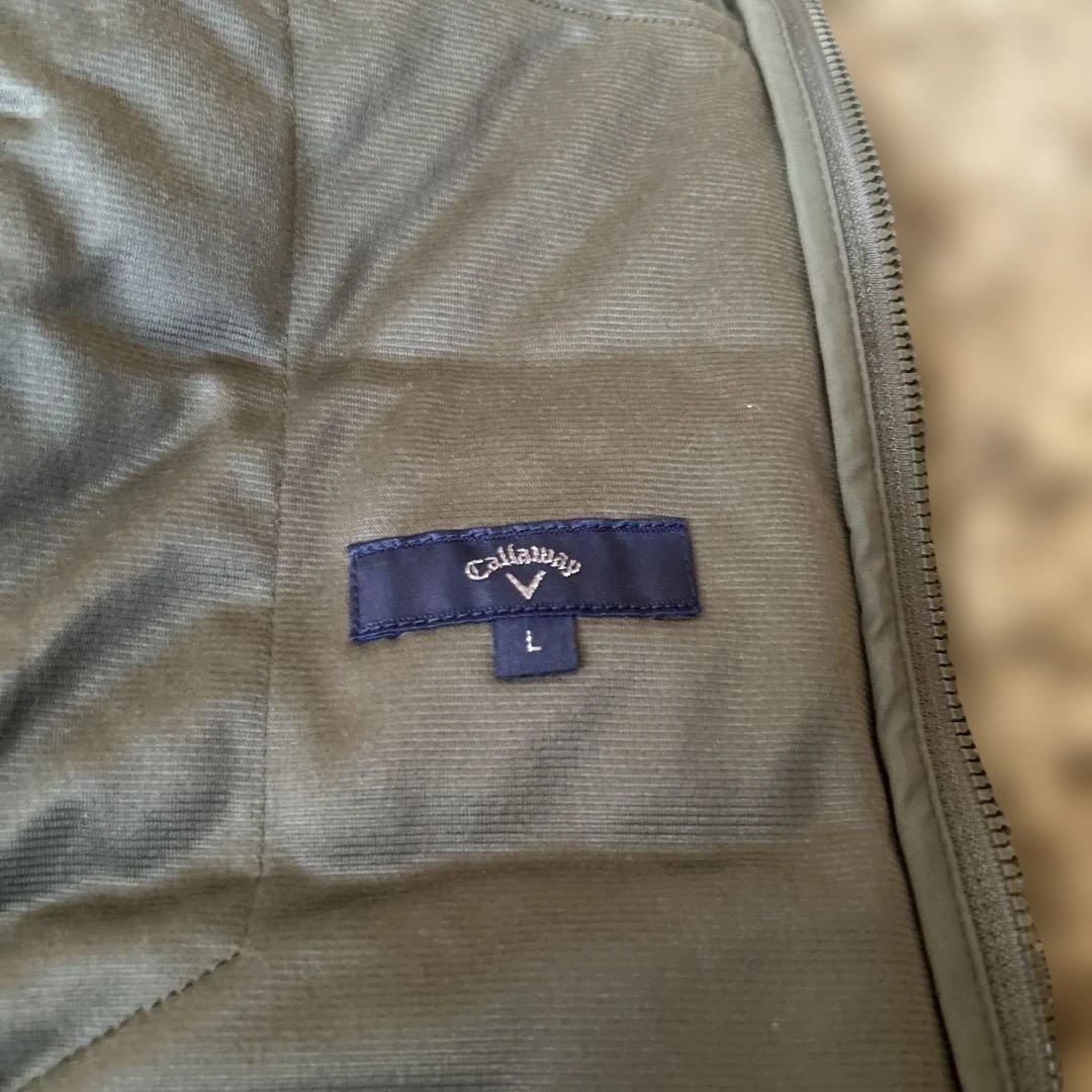 キャロウェイ 2025秋冬 ストレッチナイロンプレーン ダウンベスト L