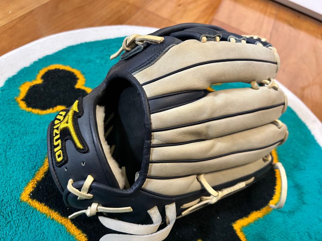 ミズノプロオーダー、軟式、外野手用　左