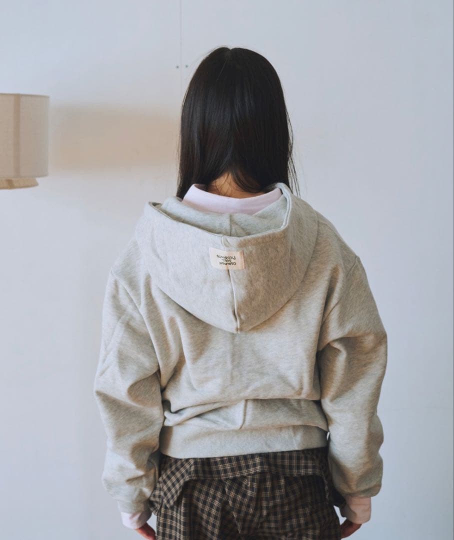 トップス common gull products.zip hoodie 25spring