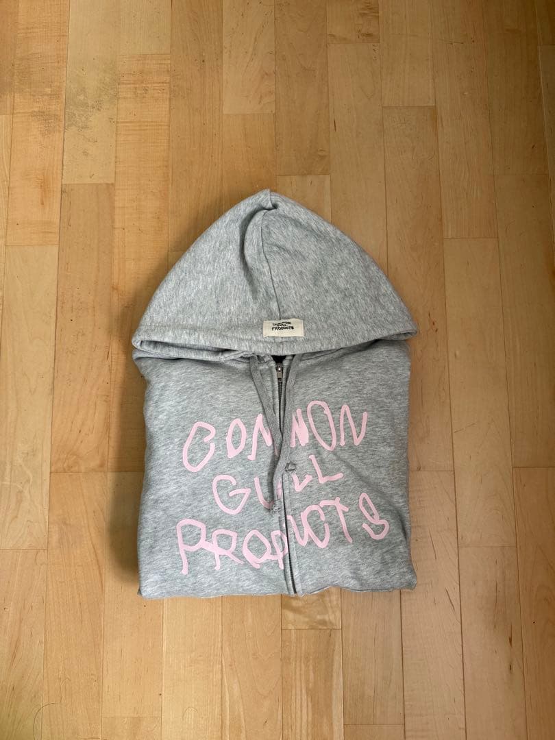 トップス common gull products.zip hoodie 25spring