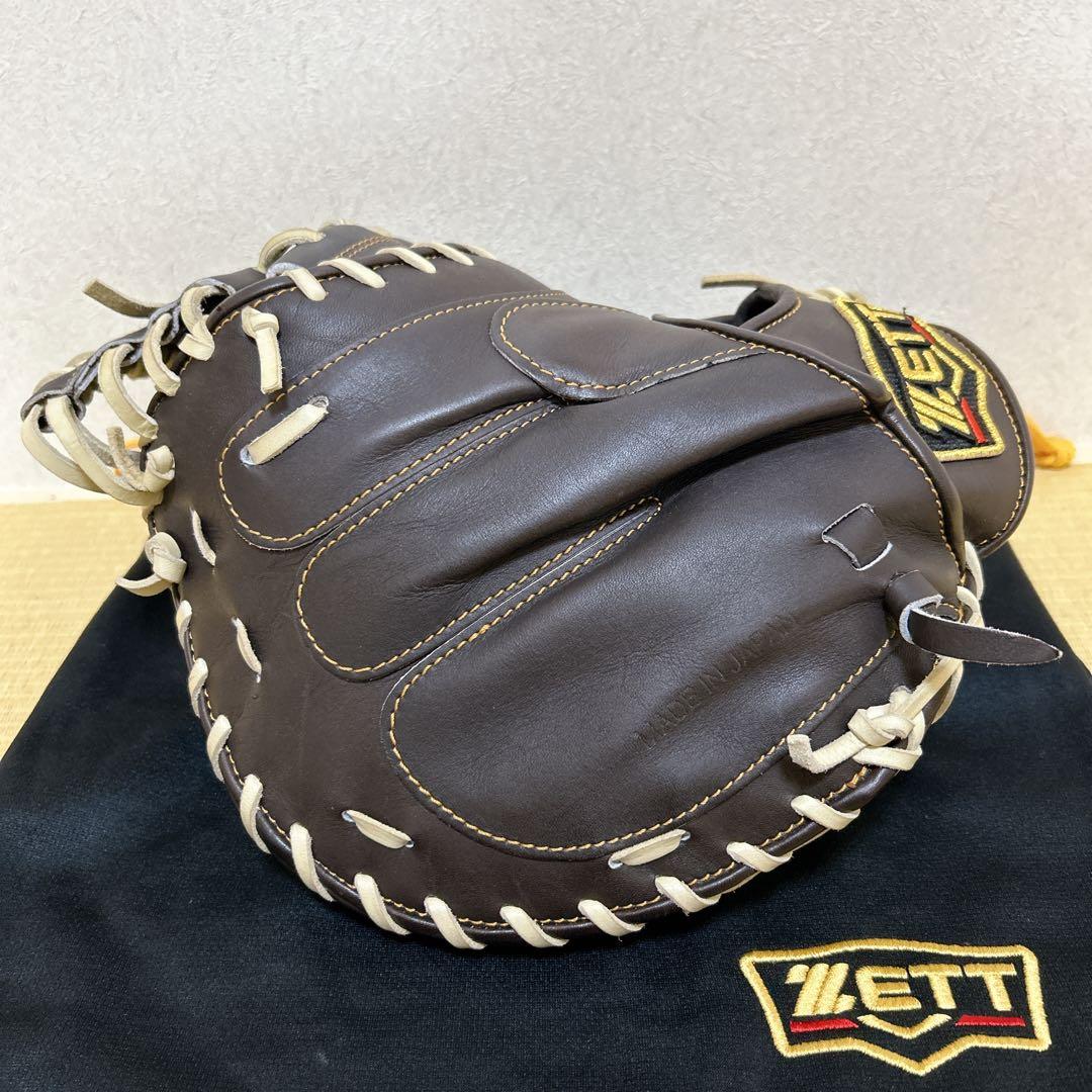 ✨美品✨ 【ZETT】 ゼット プロステイタス 硬式キャッチャーミット 激レア