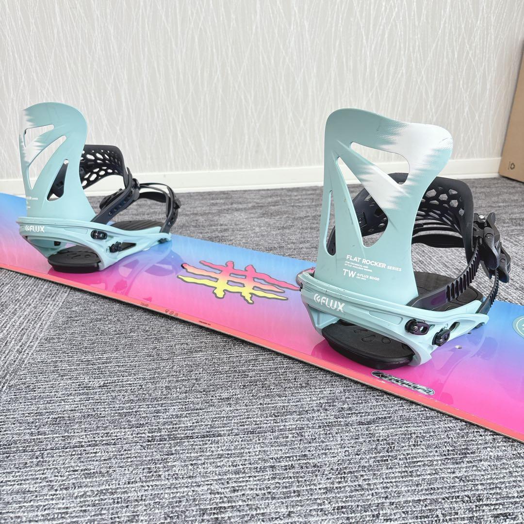 62超豪華❗️LOBSTER×FLUX メンズスノーボードセット★スノボ154cm