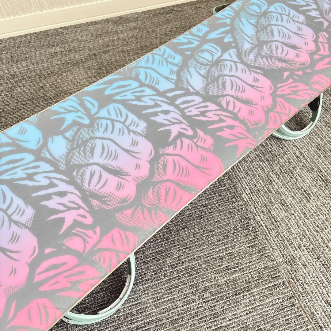 62超豪華❗️LOBSTER×FLUX メンズスノーボードセット★スノボ154cm