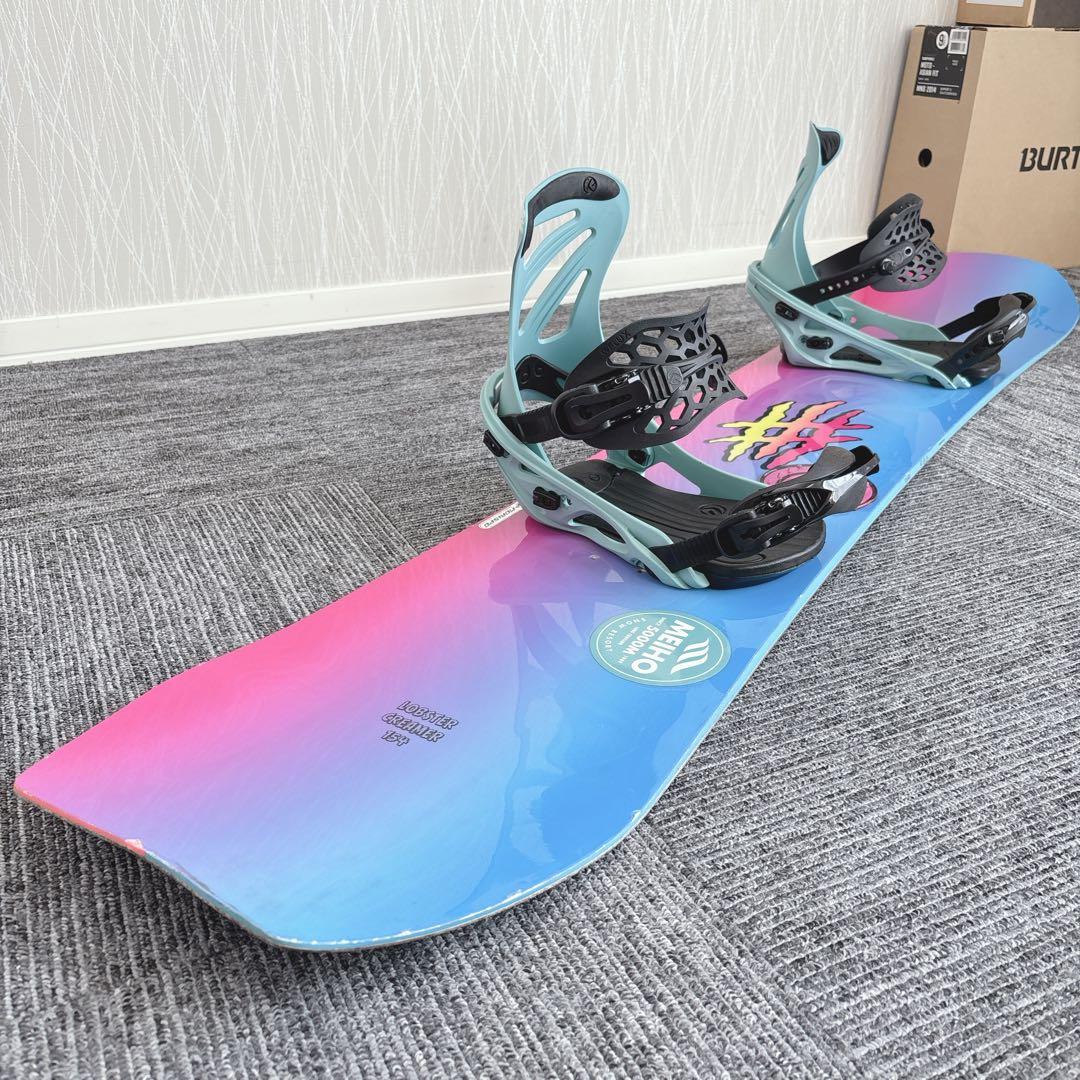 62超豪華❗️LOBSTER×FLUX メンズスノーボードセット★スノボ154cm