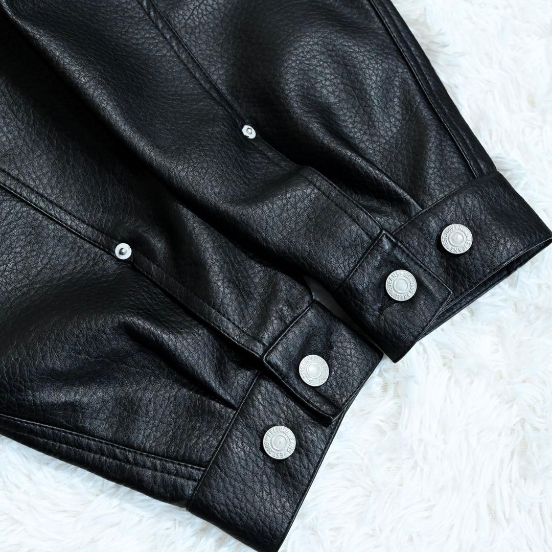 ジャーナルスタンダード シンセティック レザー トラッカージャケット 25AW