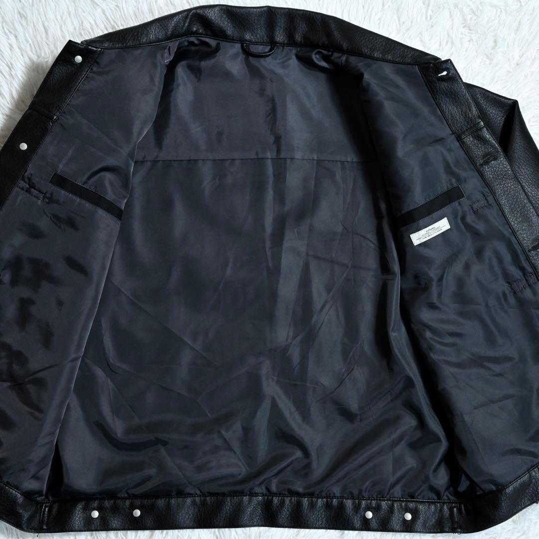 ジャーナルスタンダード シンセティック レザー トラッカージャケット 25AW