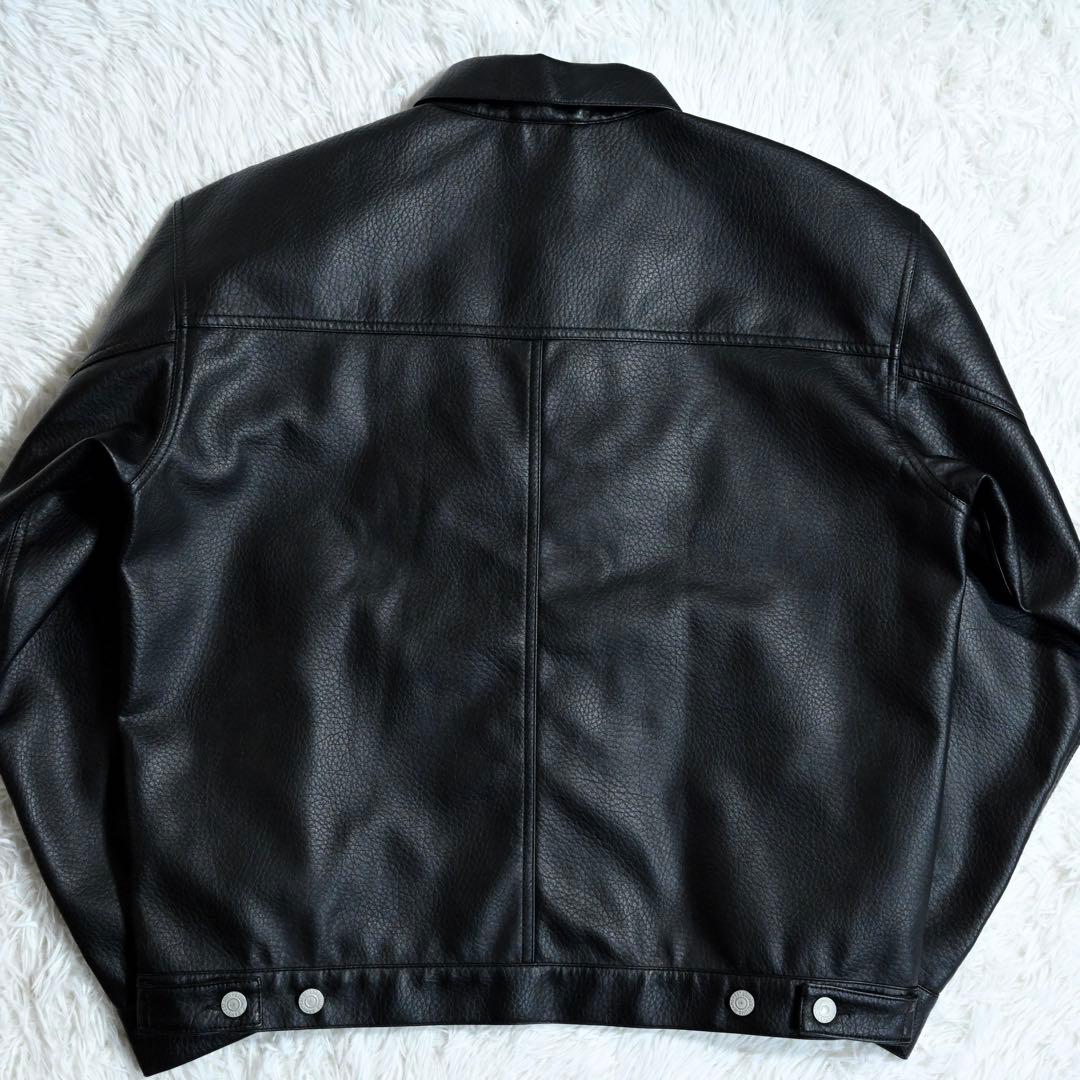 ジャーナルスタンダード シンセティック レザー トラッカージャケット 25AW