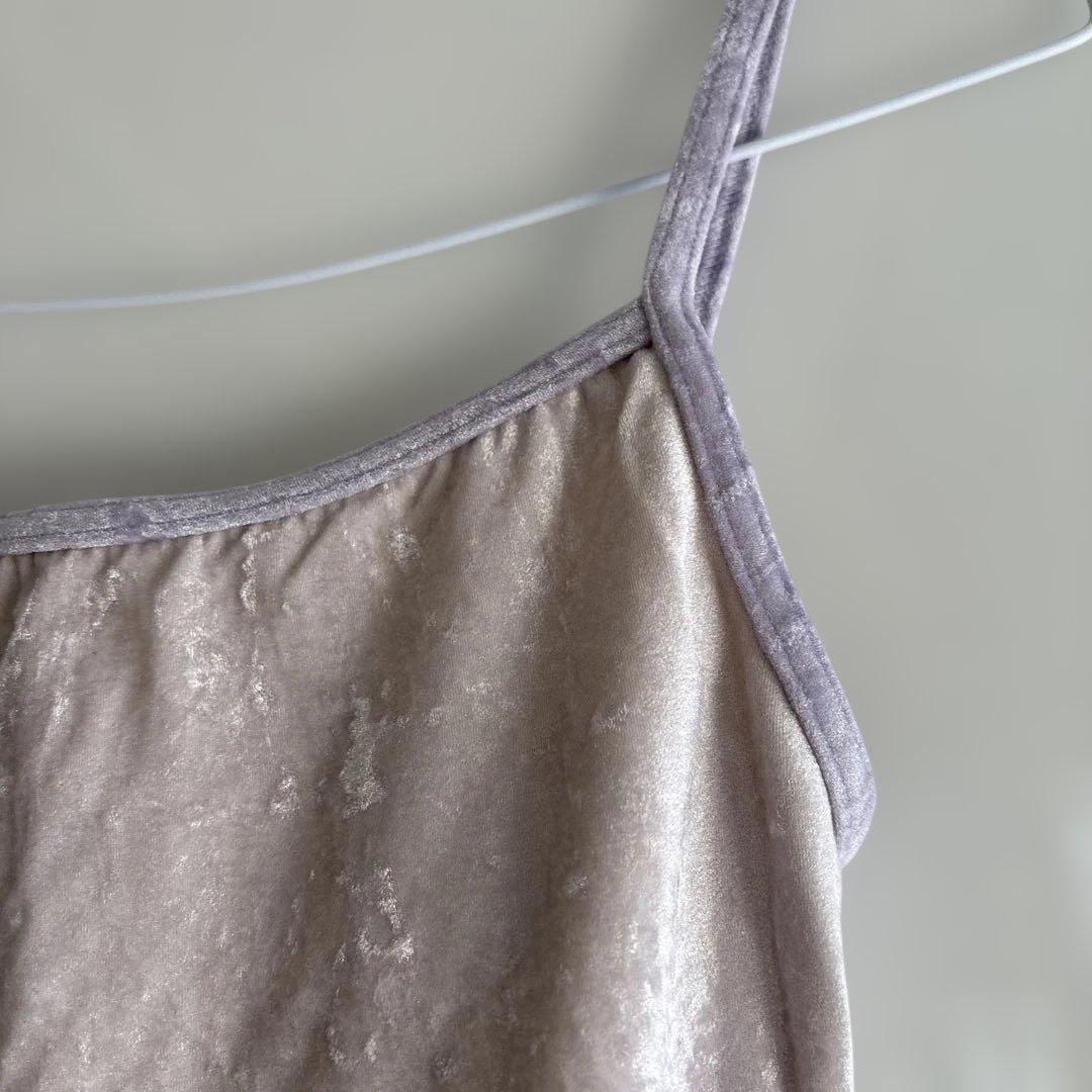 alohappy様❗️YUMIKO クラッシュベロア　レオタード　M