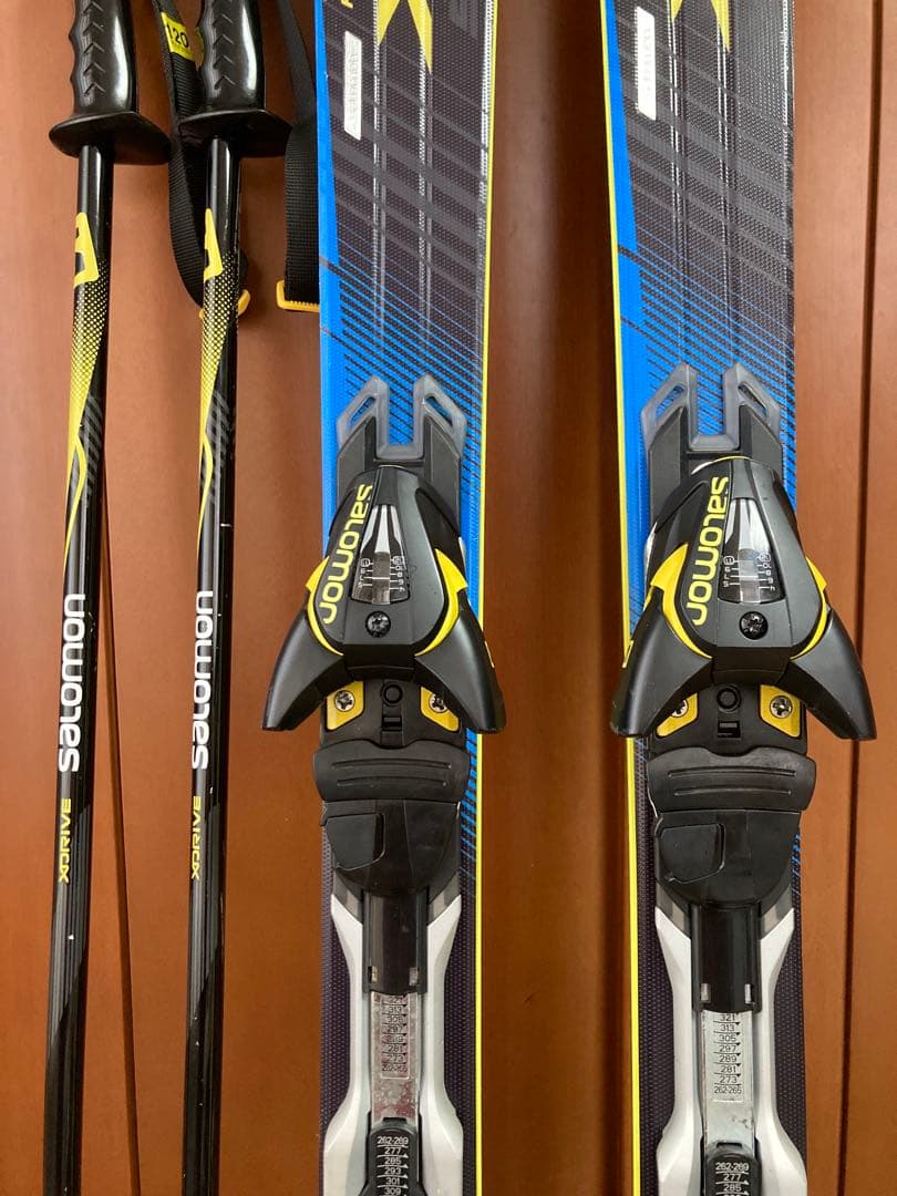 サロモン X-PRO SW 162cm ストック付き