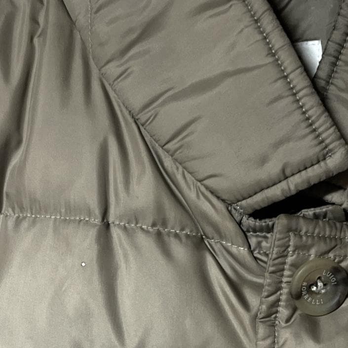 ルイジボレッリ ダウンベスト 48 LUIGI BORRELLI グースダウン