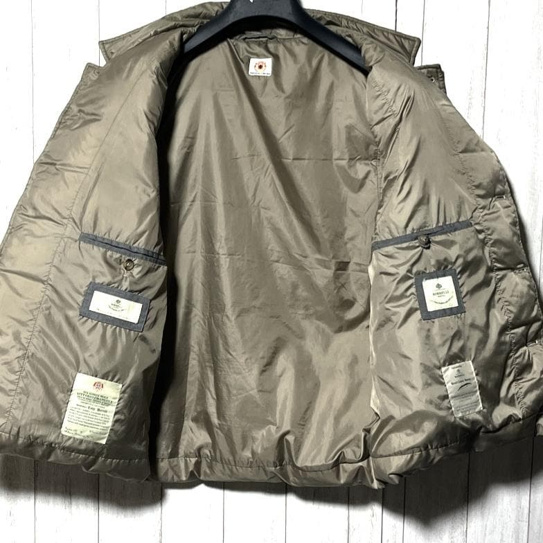 ルイジボレッリ ダウンベスト 48 LUIGI BORRELLI グースダウン