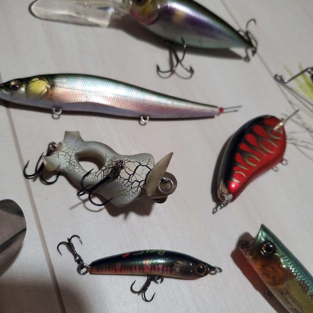 ルアーセット　バス釣り引退