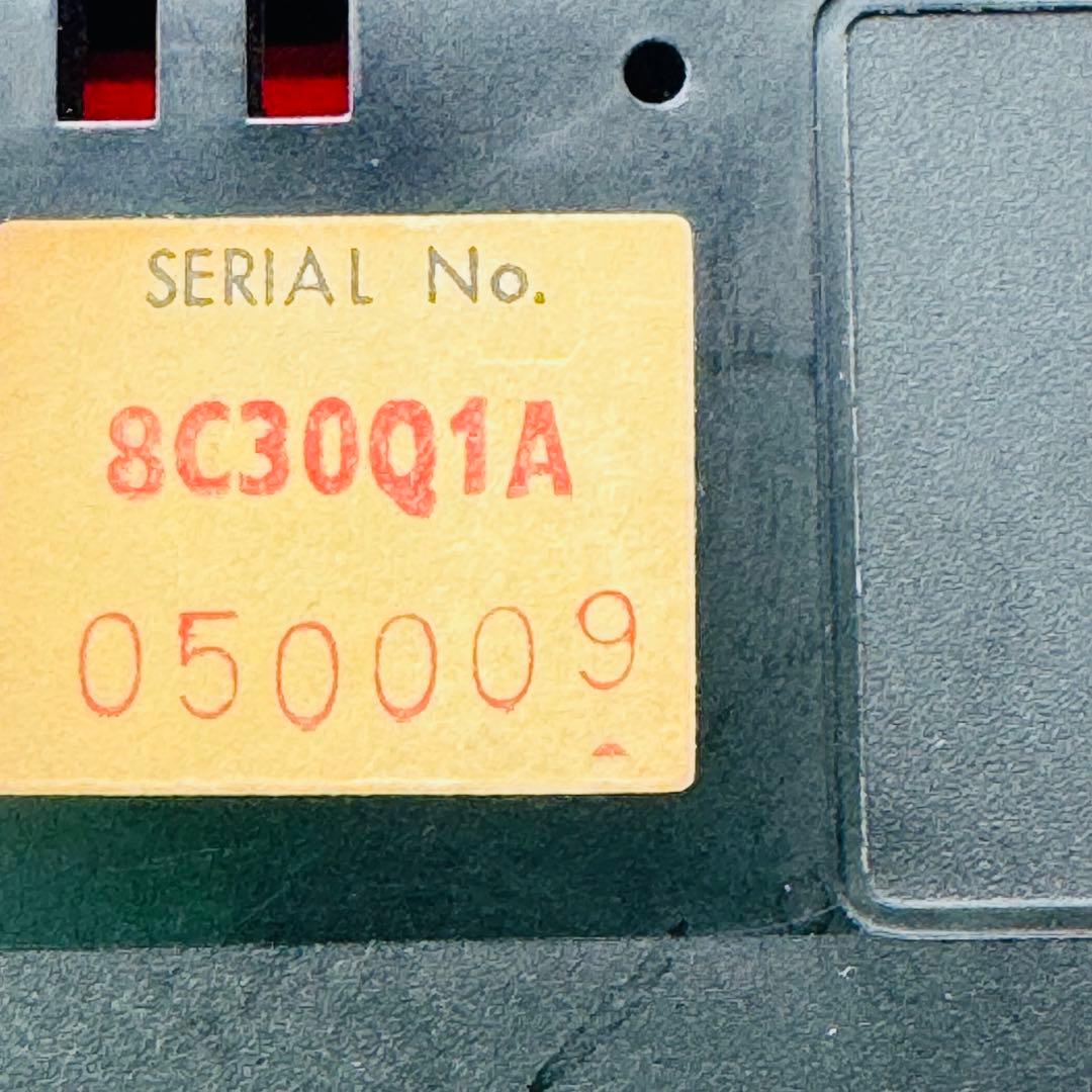 【希少】ナショナル パタパタ時計 RC-6035 赤 昭和レトロ 動作確認済