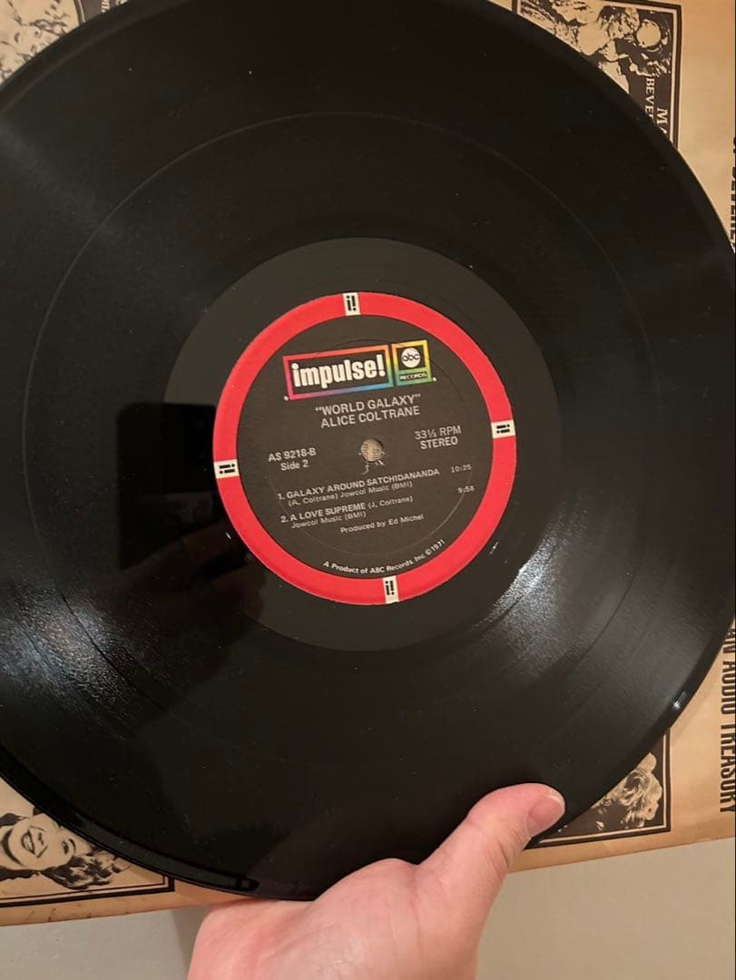Alice Coltrane With Strings ‎ インパルス盤　レア