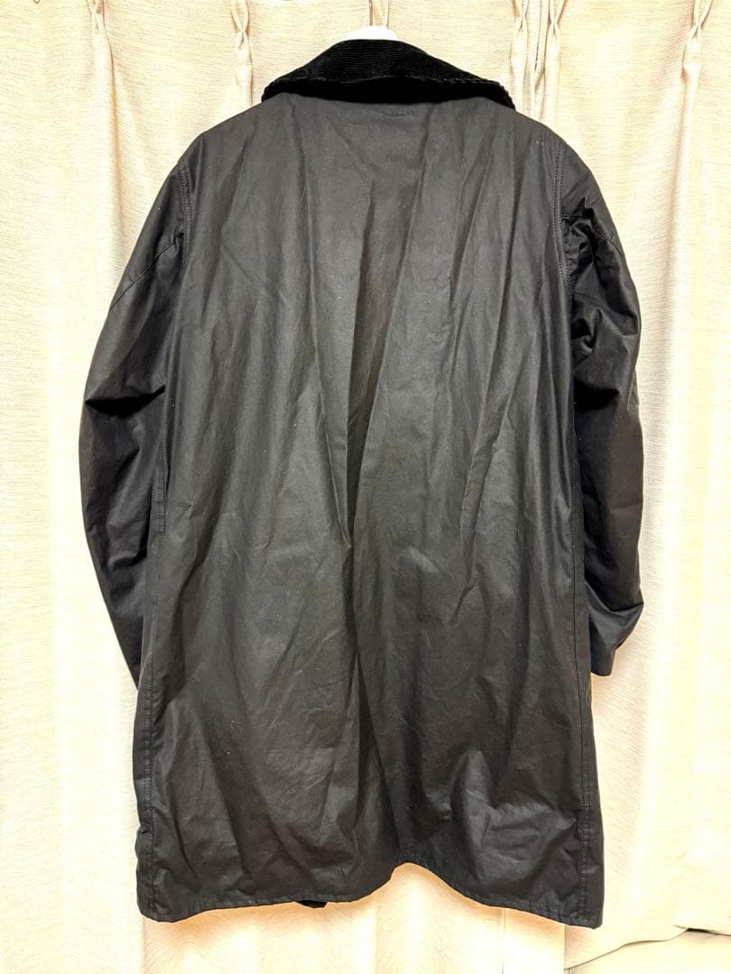 【美品】バブアーブラック　ボーダー40