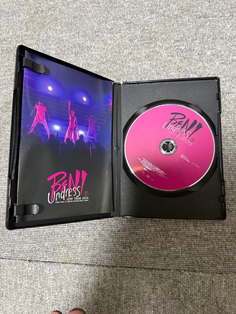 BENI Undress LIVETOUR 2015 東京国際フォーラム DVD