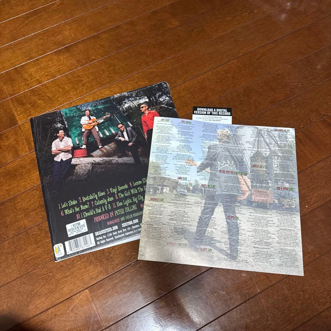 ブライアンセッツァーオーケストラ レッツシェイク レコード