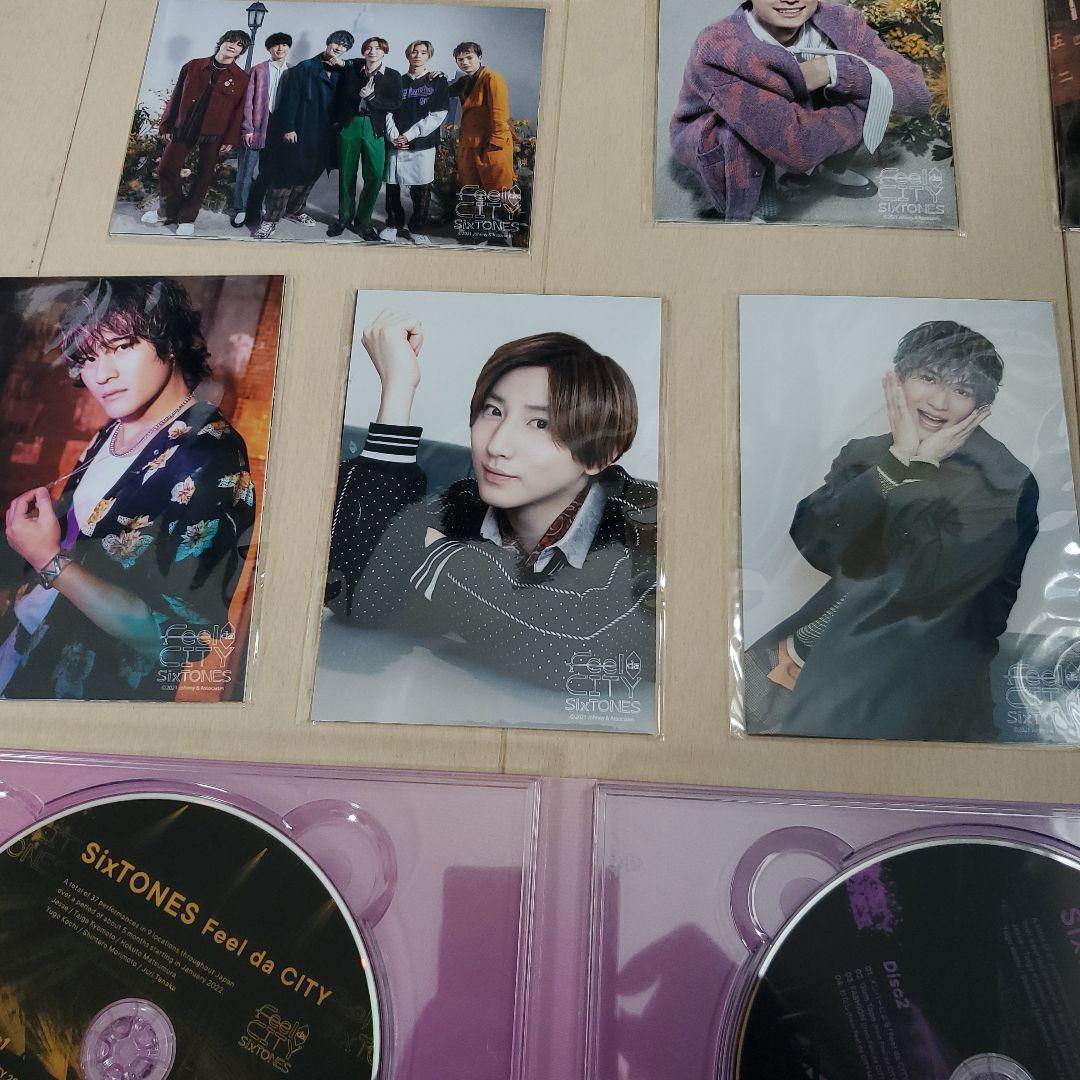 SixTONES/Feel da CITY〈初回盤・2枚組〉 おまけ付き