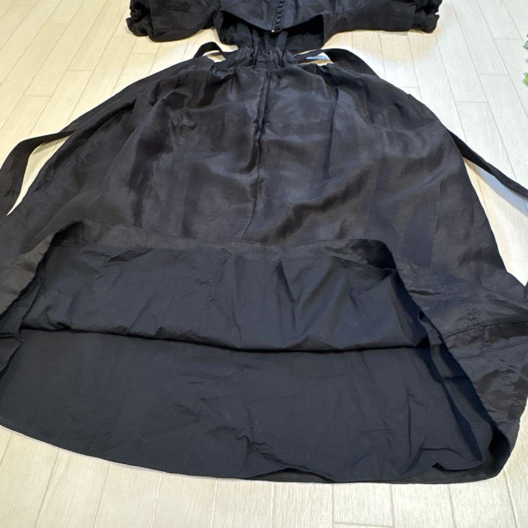 Aje アジェ Mimosa Cut Out Midi Dress ワンピース