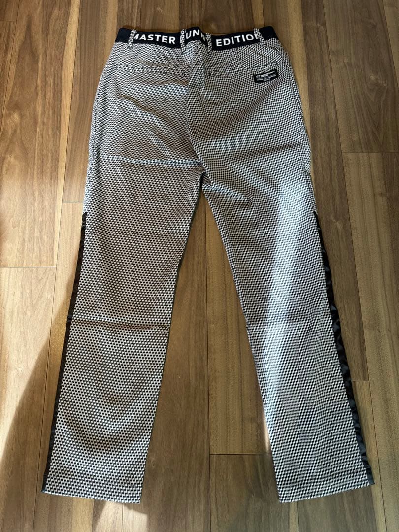 マスターバニー　メンズゴルフパンツ　3 千鳥　超美品